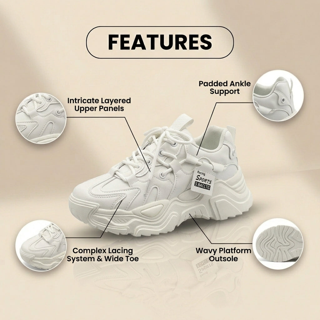Baskets Orthopédiques Stylées pour Toute Occasion