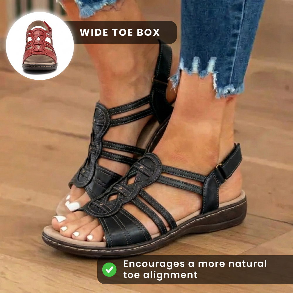 Chaussures Orthopédiques d'Inspiration Vintage