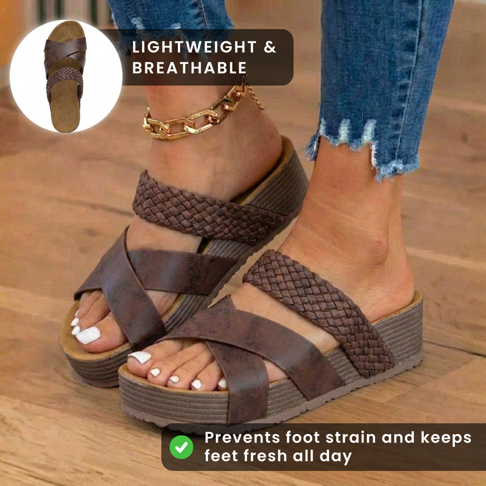 Chaussures Orthopédiques Gracieuses au Look Moderne