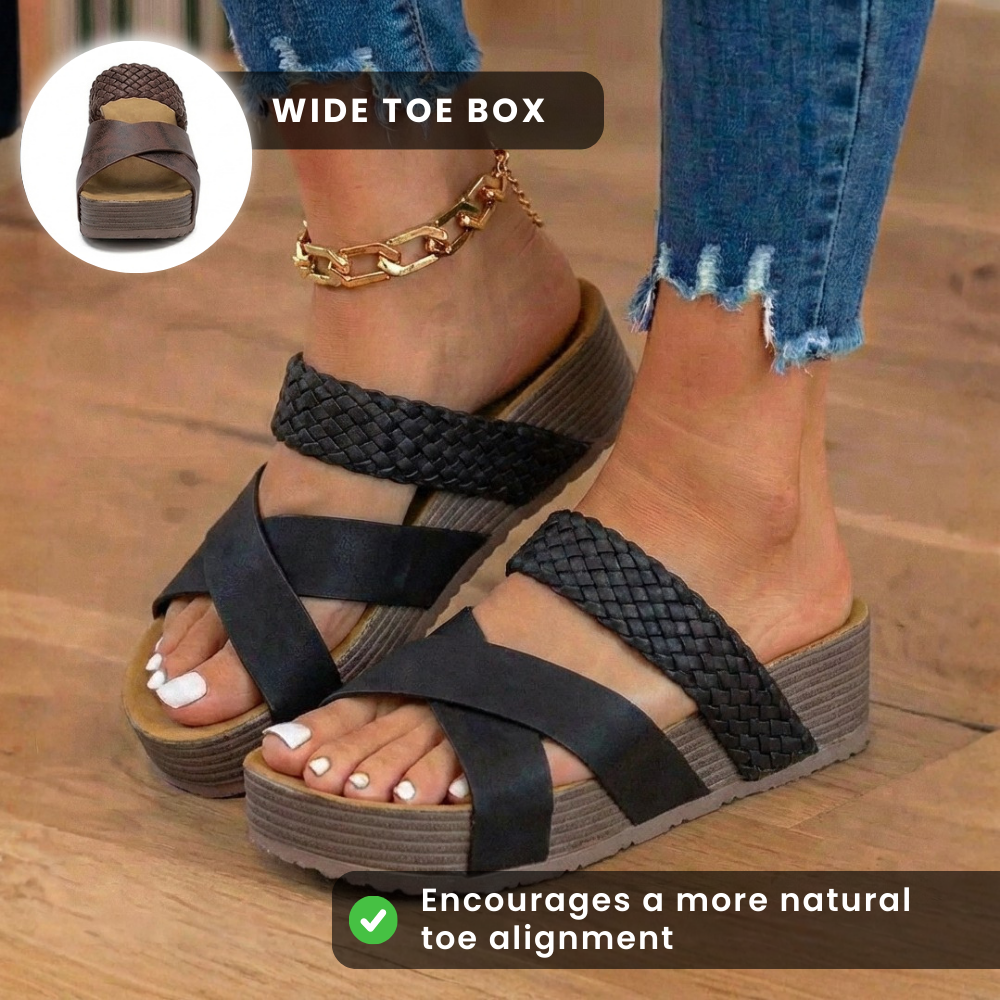 Chaussures Orthopédiques Gracieuses au Look Moderne