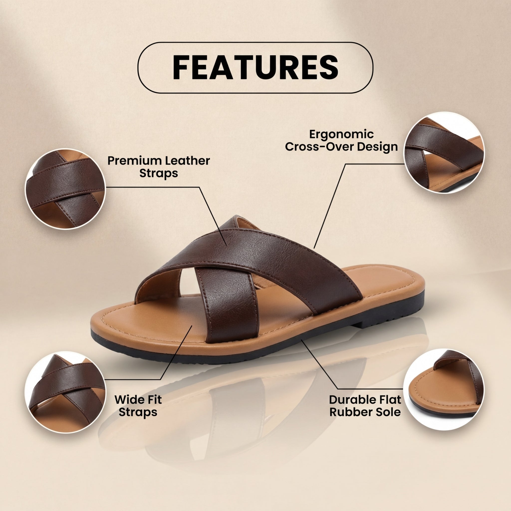 Chaussures Orthopédiques Classiques au Style Intemporel