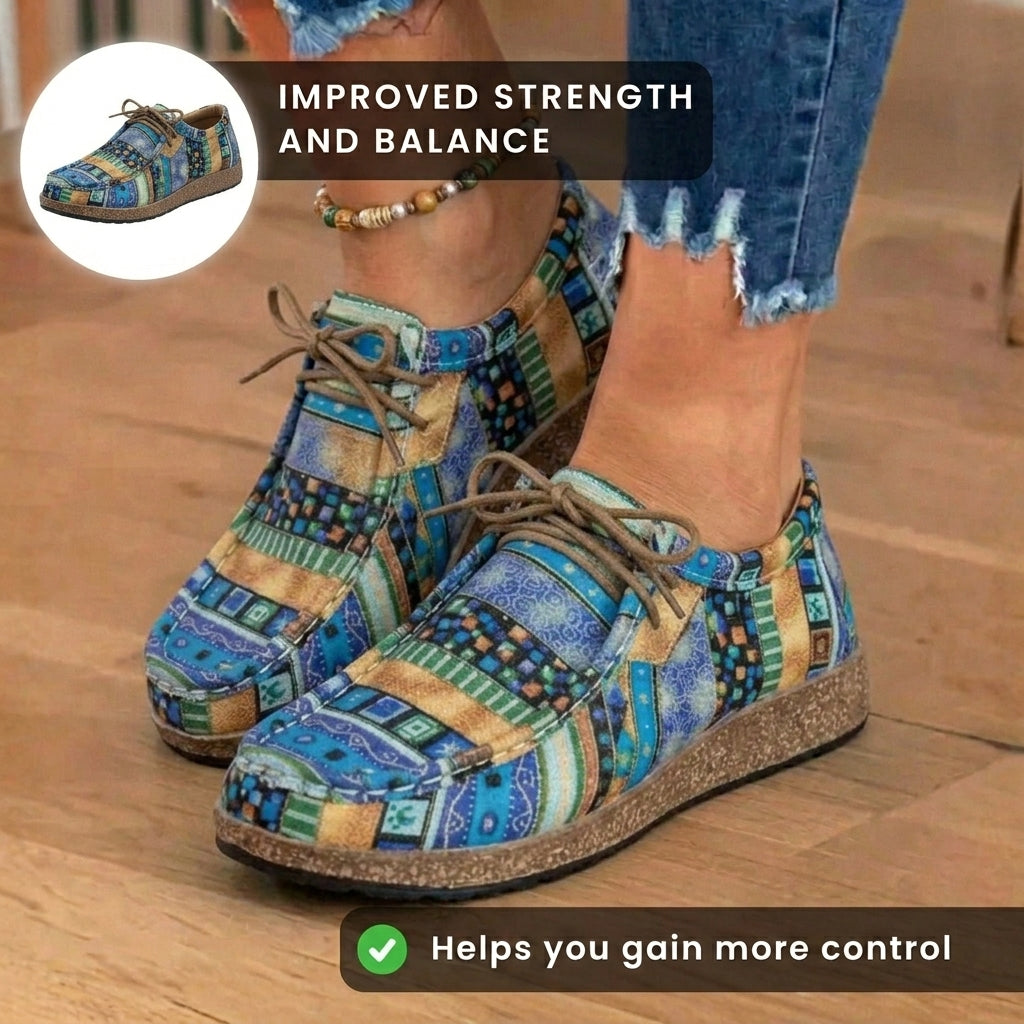 Chaussures Orthopédiques d'Inspiration Vintage