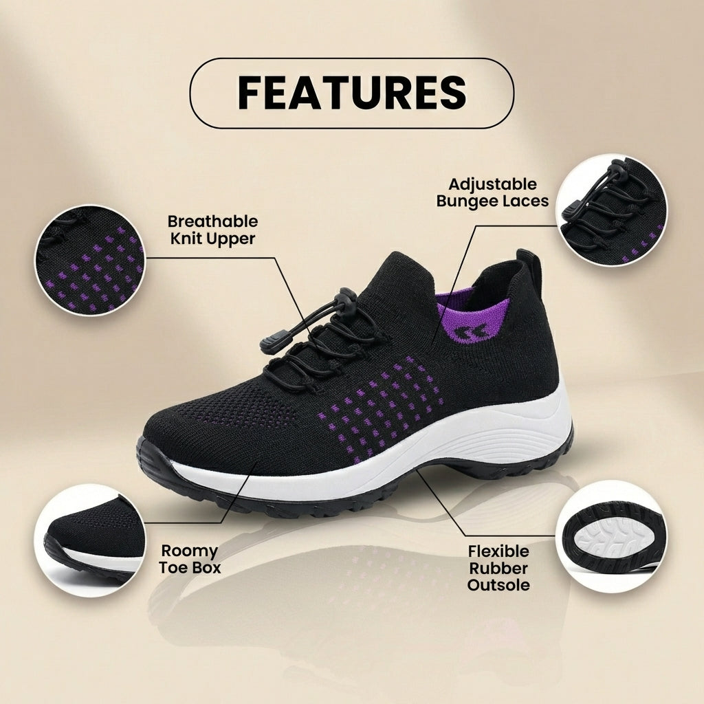 Chaussures Orthopédiques Confortables pour Tous les Jours