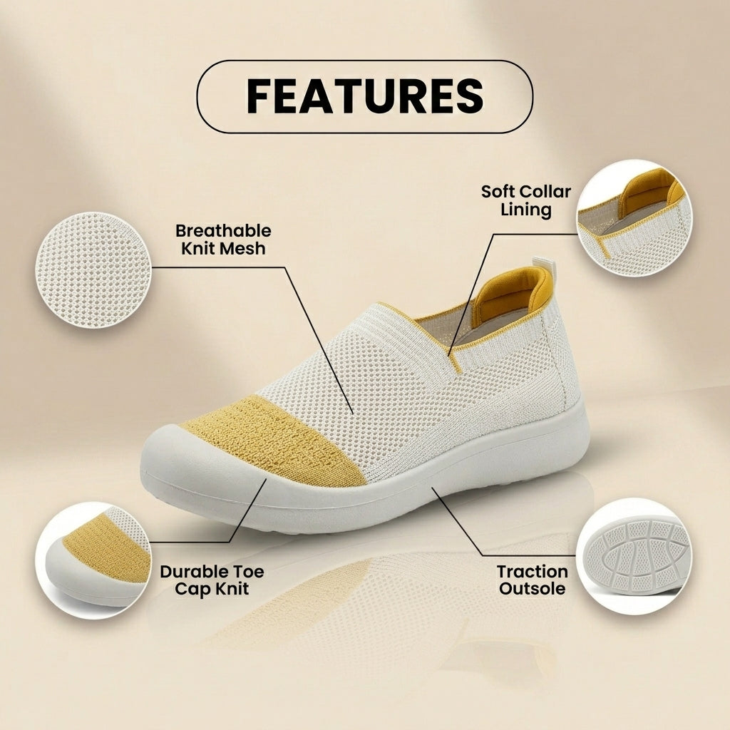 Baskets Orthopédiques Confortables pour Tous les Jours