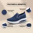 Chaussures Orthopédiques Confortables pour Tous les Jours