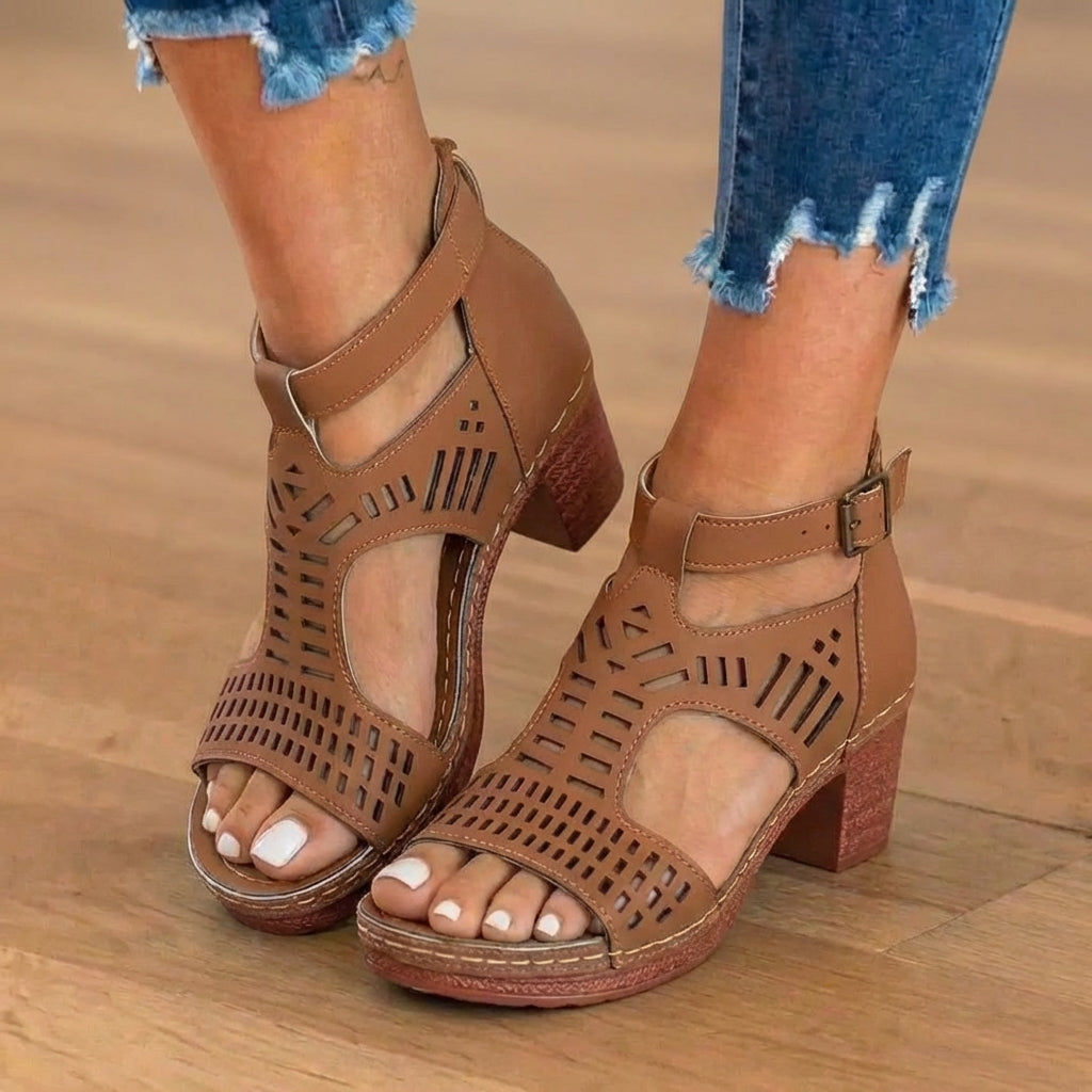 Chaussures Orthopédiques d'Inspiration Vintage