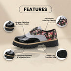 Chaussures Orthopédiques d'Inspiration Vintage