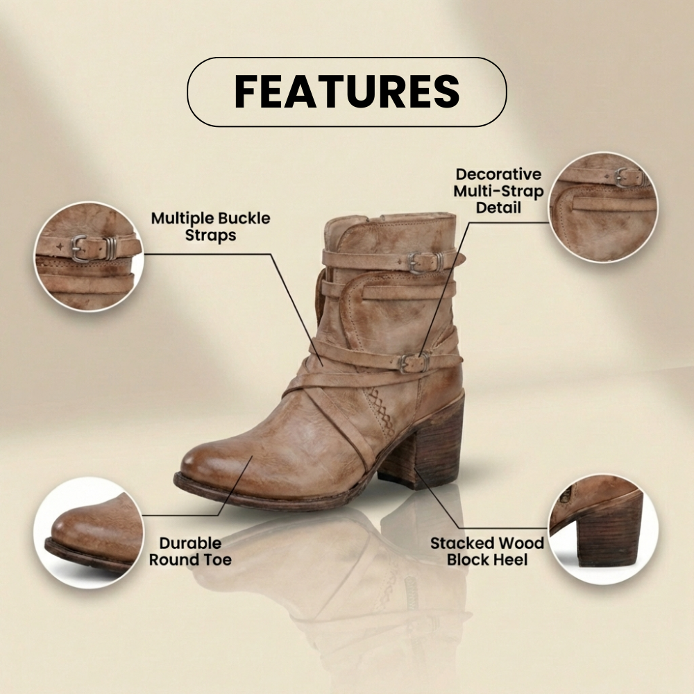 Chaussures Orthopédiques d'Inspiration Vintage