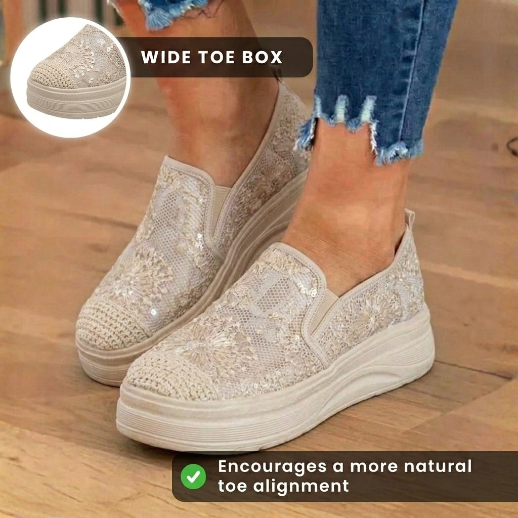 Chaussures Orthopédiques Gracieuses au Look Moderne