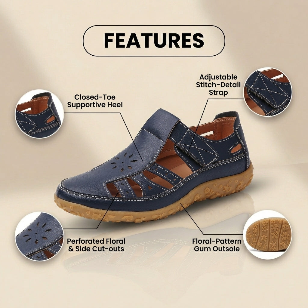 Chaussures Orthopédiques Gracieuses au Look Moderne