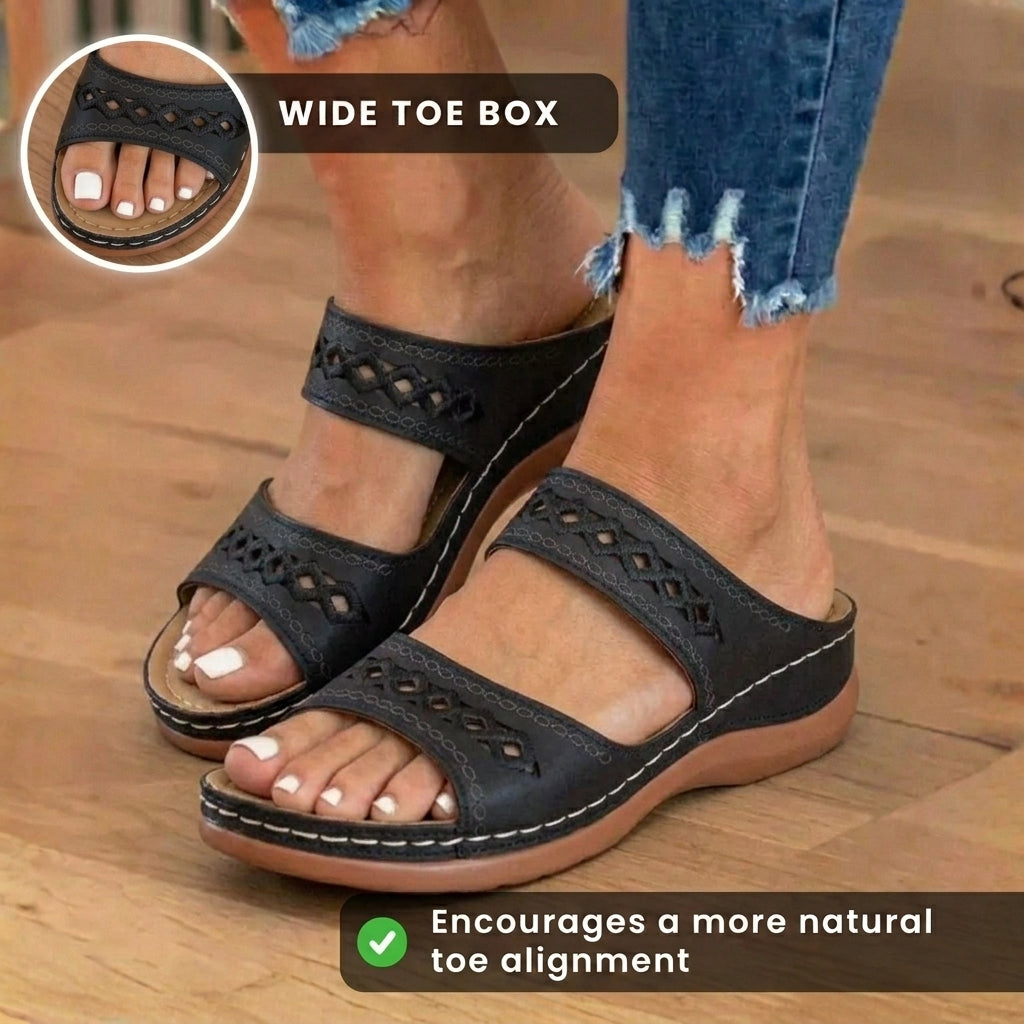 Chaussures Orthopédiques d'Inspiration Vintage