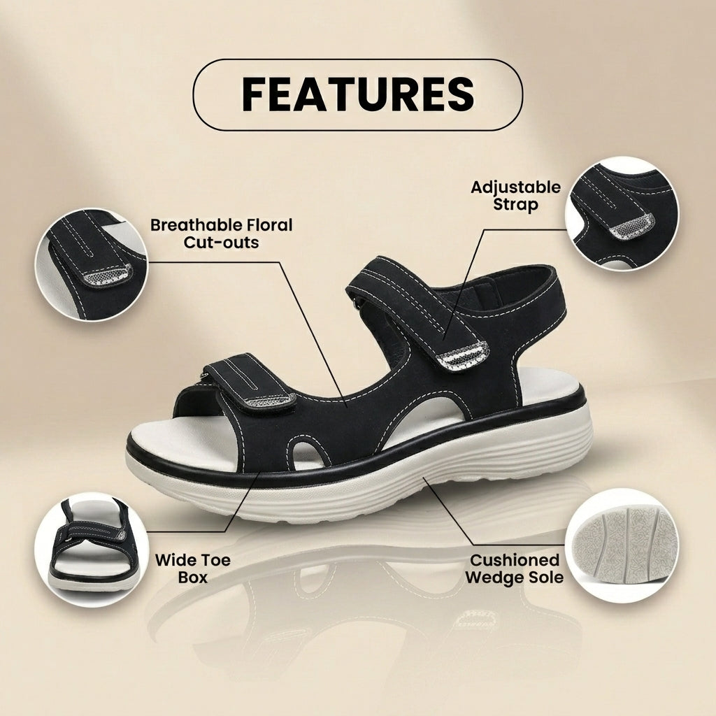 Chaussures Orthopédiques Gracieuses au Look Moderne