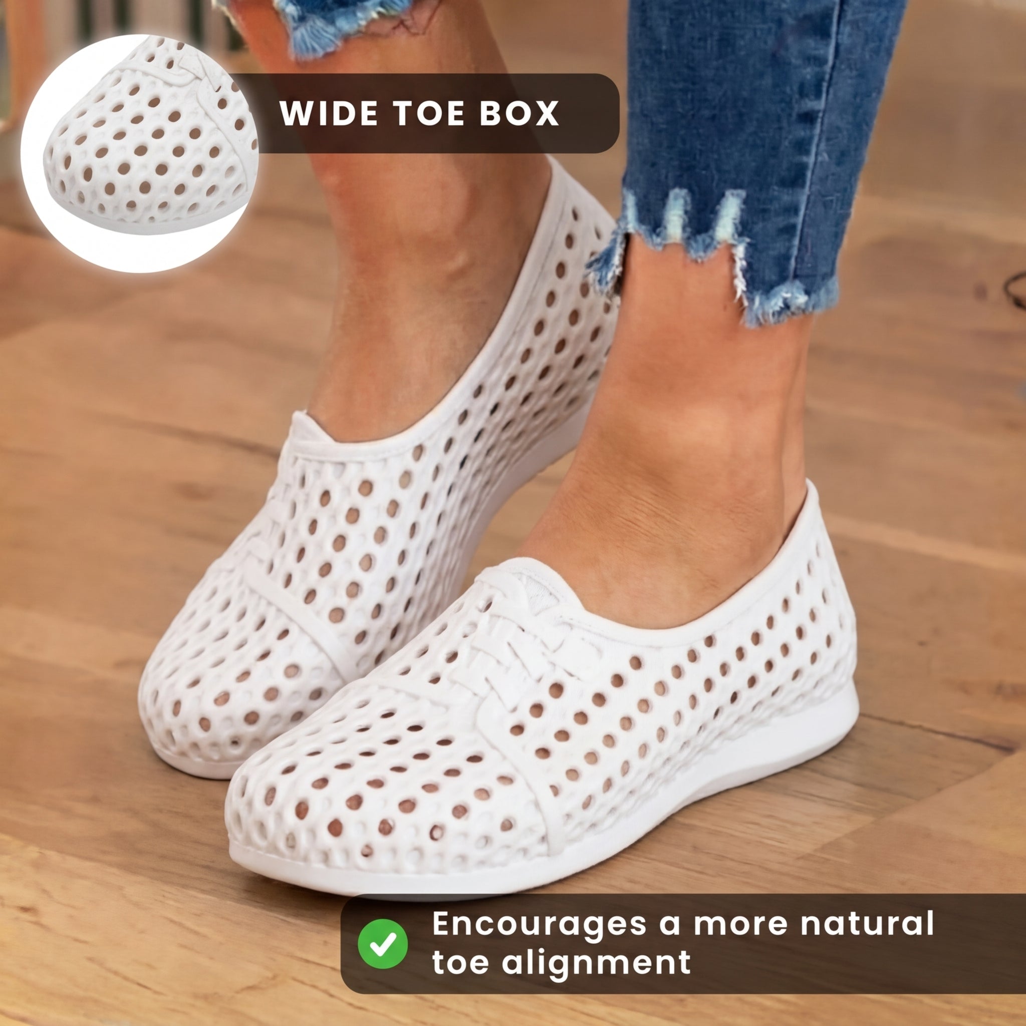 Chaussures Orthopédiques Gracieuses au Look Moderne
