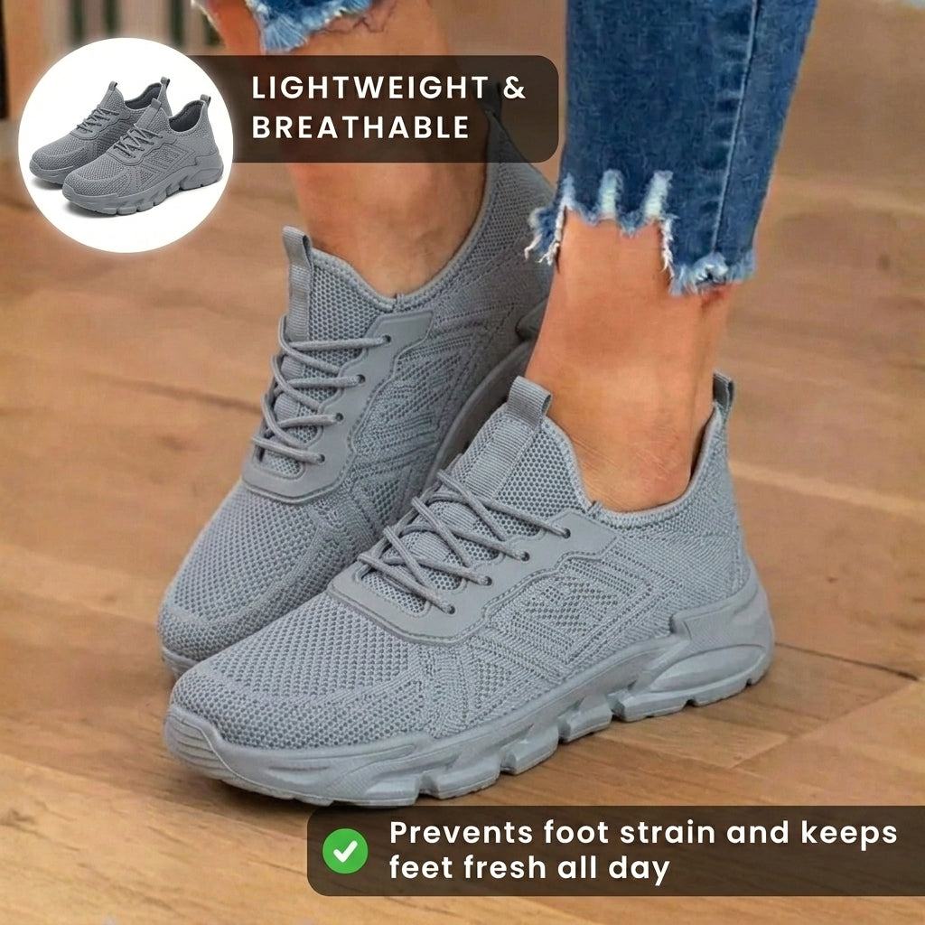 Baskets Orthopédiques Gracieuses au Look Moderne