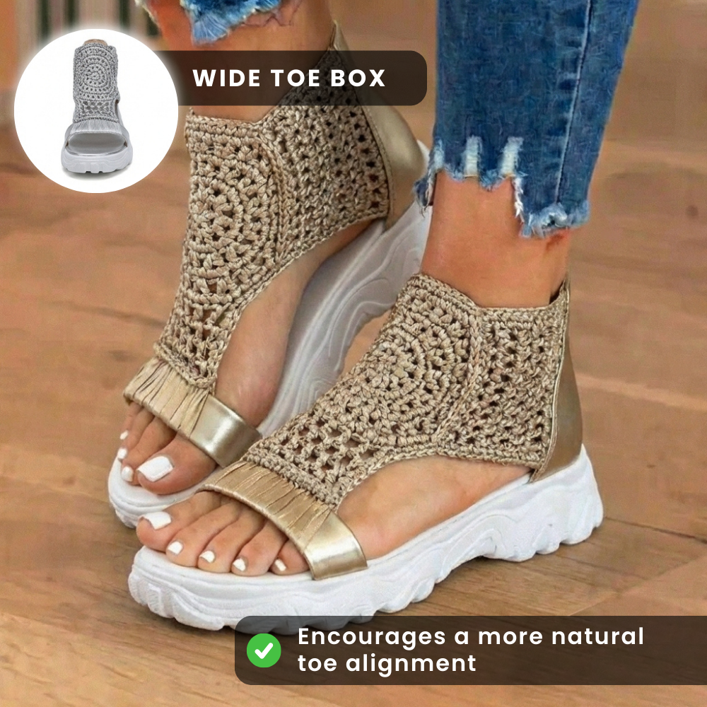 Chaussures Orthopédiques d'Inspiration Vintage