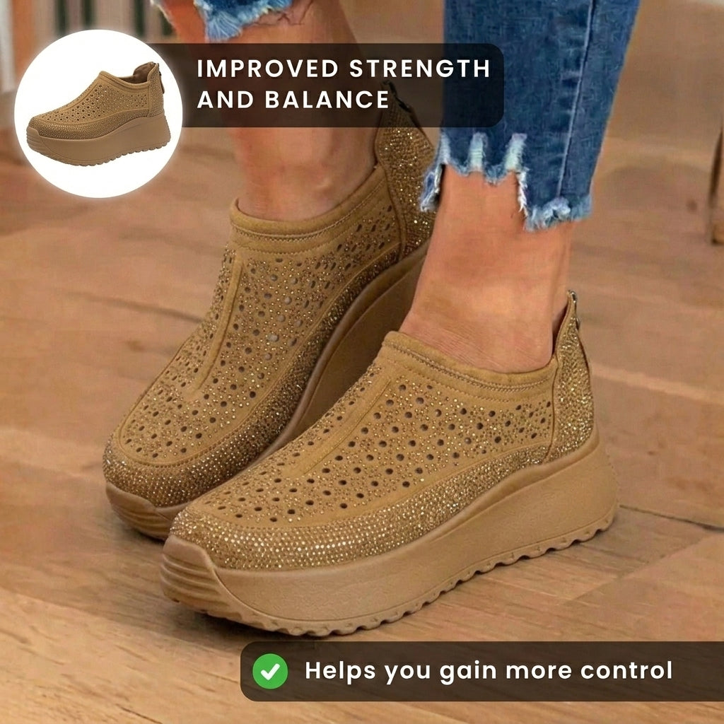 Chaussures Orthopédiques d'Inspiration Vintage