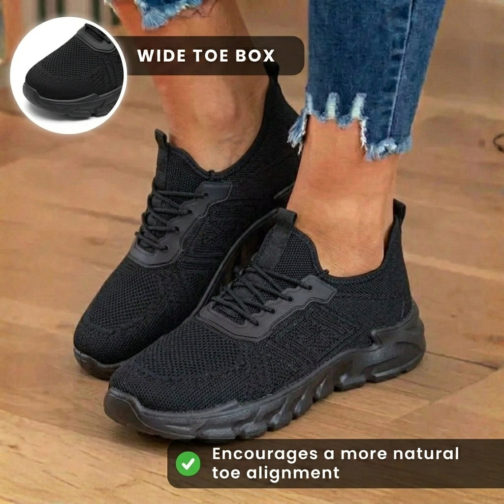 Baskets Orthopédiques Gracieuses au Look Moderne