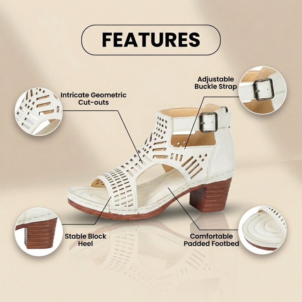 Chaussures Orthopédiques d'Inspiration Vintage