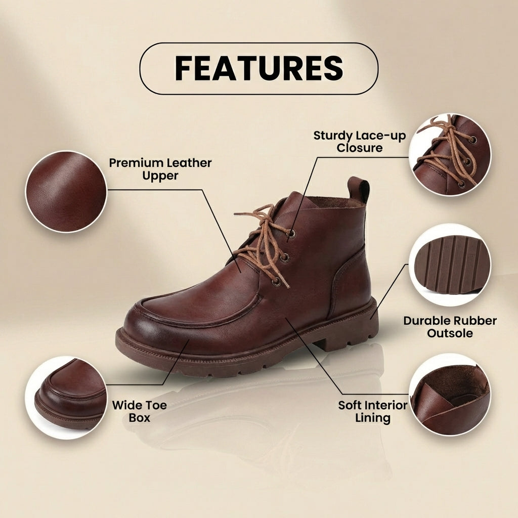 Chaussures Orthopédiques Gracieuses au Look Moderne