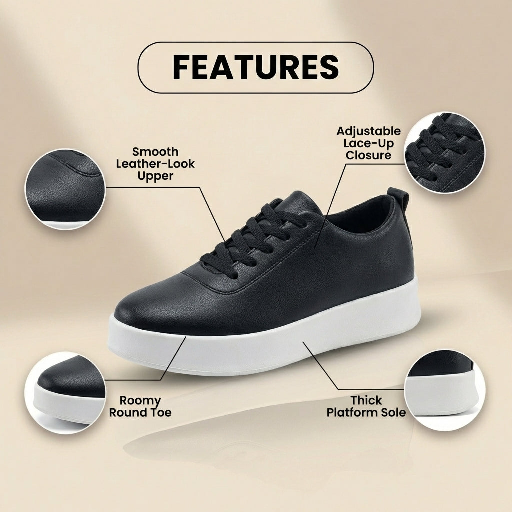 Chaussures Orthopédiques Chics au Design Unique