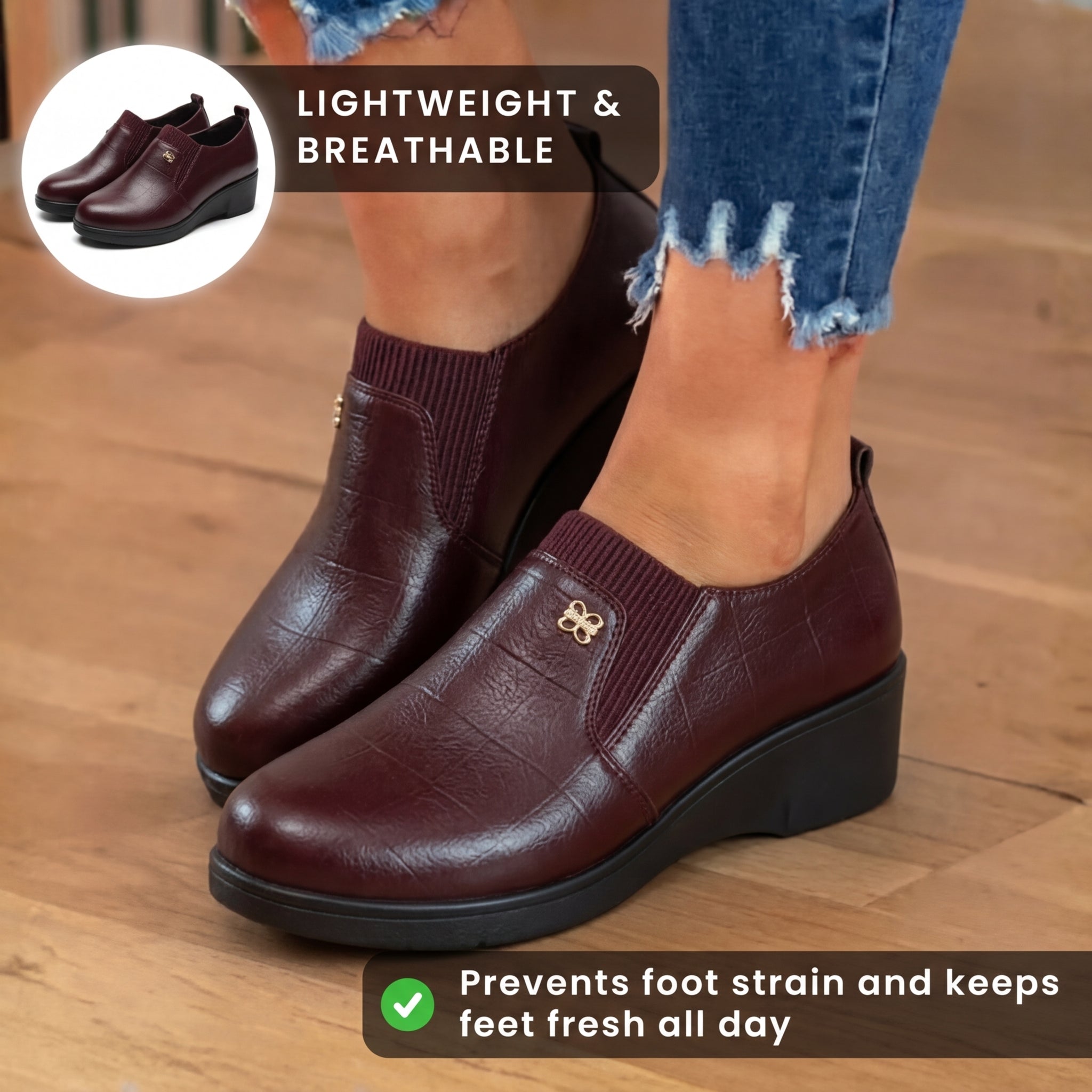 Chaussures Orthopédiques Classiques au Style Intemporel