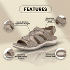 Orthopedic Sport Mesh Sandals - Multi-Strap Adjustable Design - 89.99