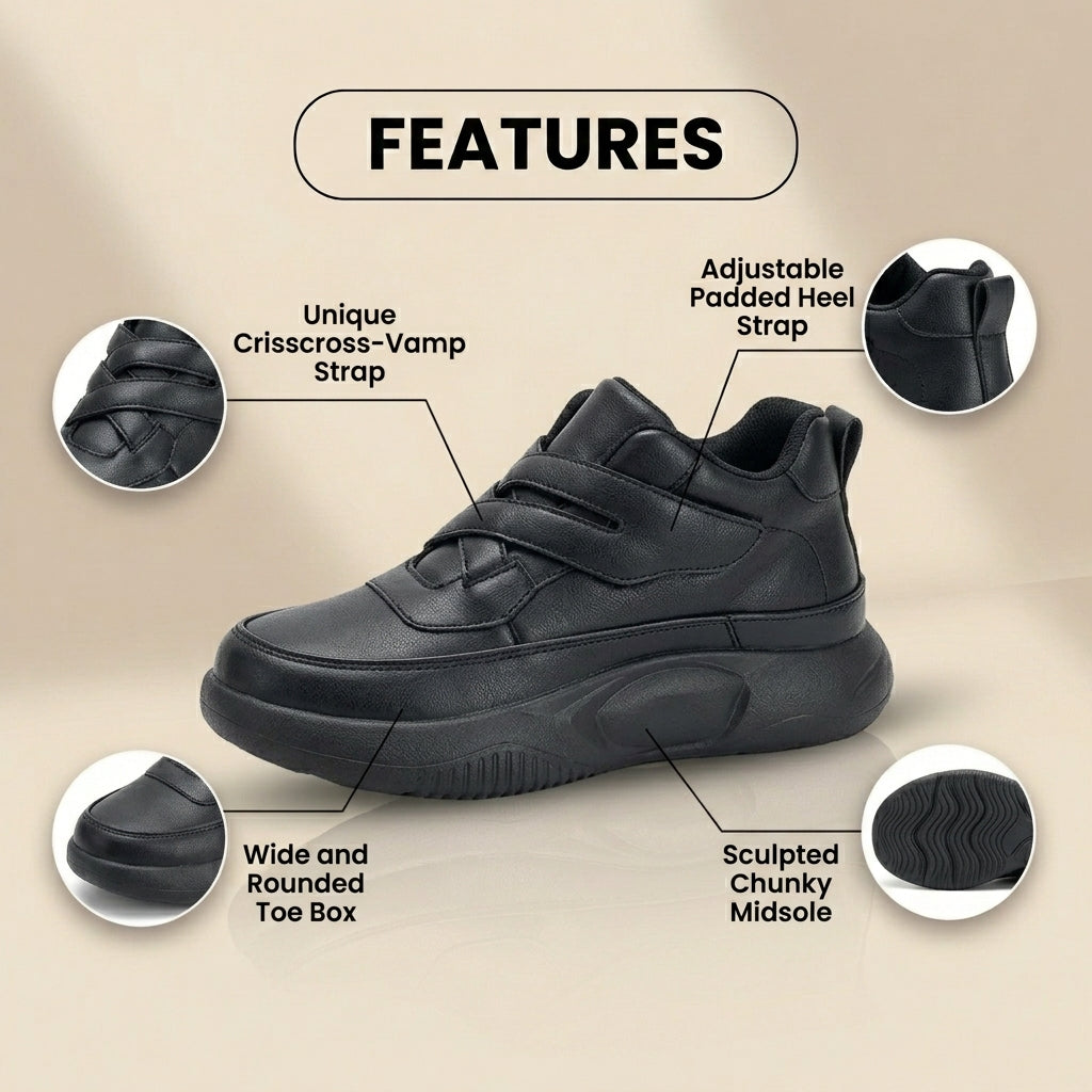 Chaussures Orthopédiques Classiques au Style Intemporel