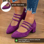Chaussures Orthopédiques d'Inspiration Vintage