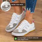 Baskets Orthopédiques Gracieuses au Look Moderne