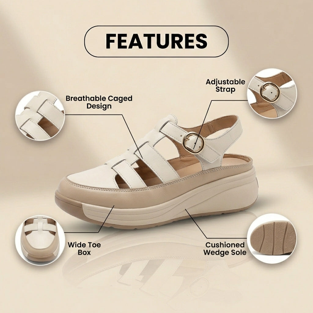 Chaussures Orthopédiques d'Inspiration Vintage