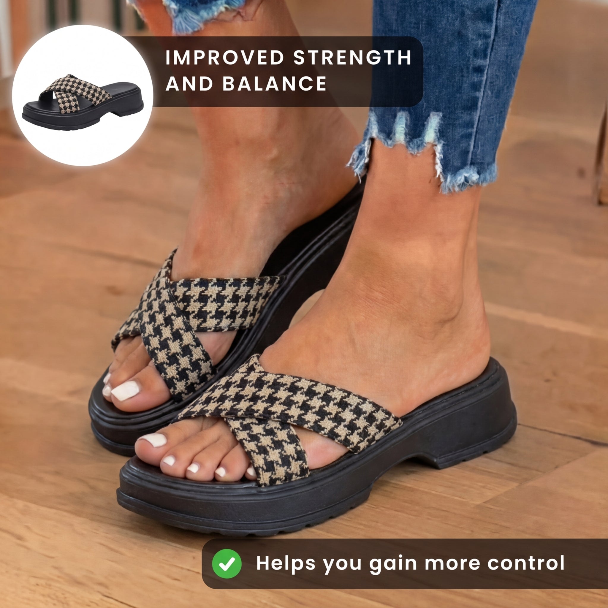 Chaussures Orthopédiques d'Inspiration Vintage