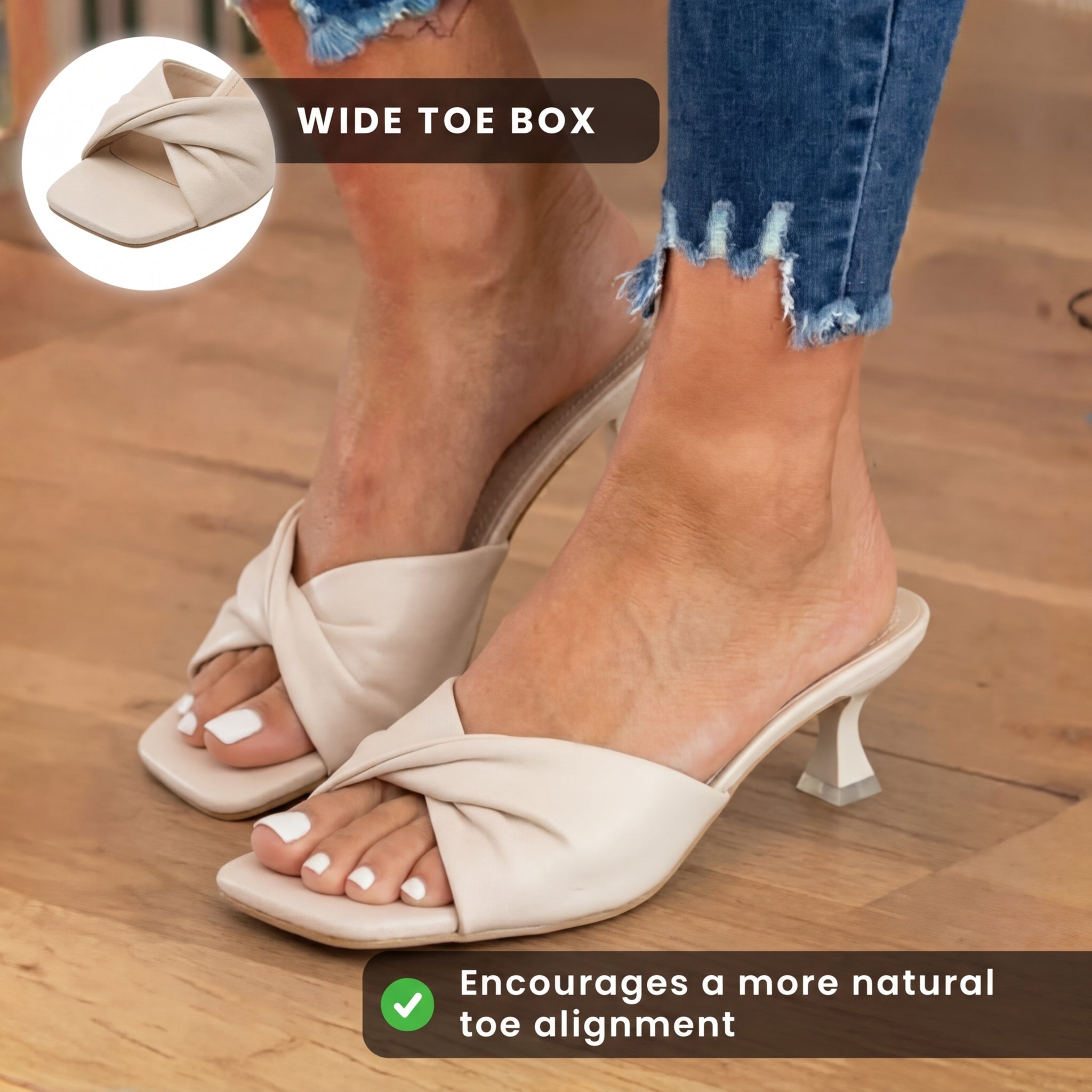 Chaussures Orthopédiques Gracieuses au Look Moderne