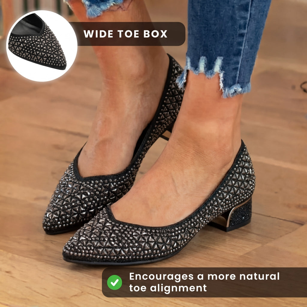 Chaussures Orthopédiques Gracieuses au Look Moderne