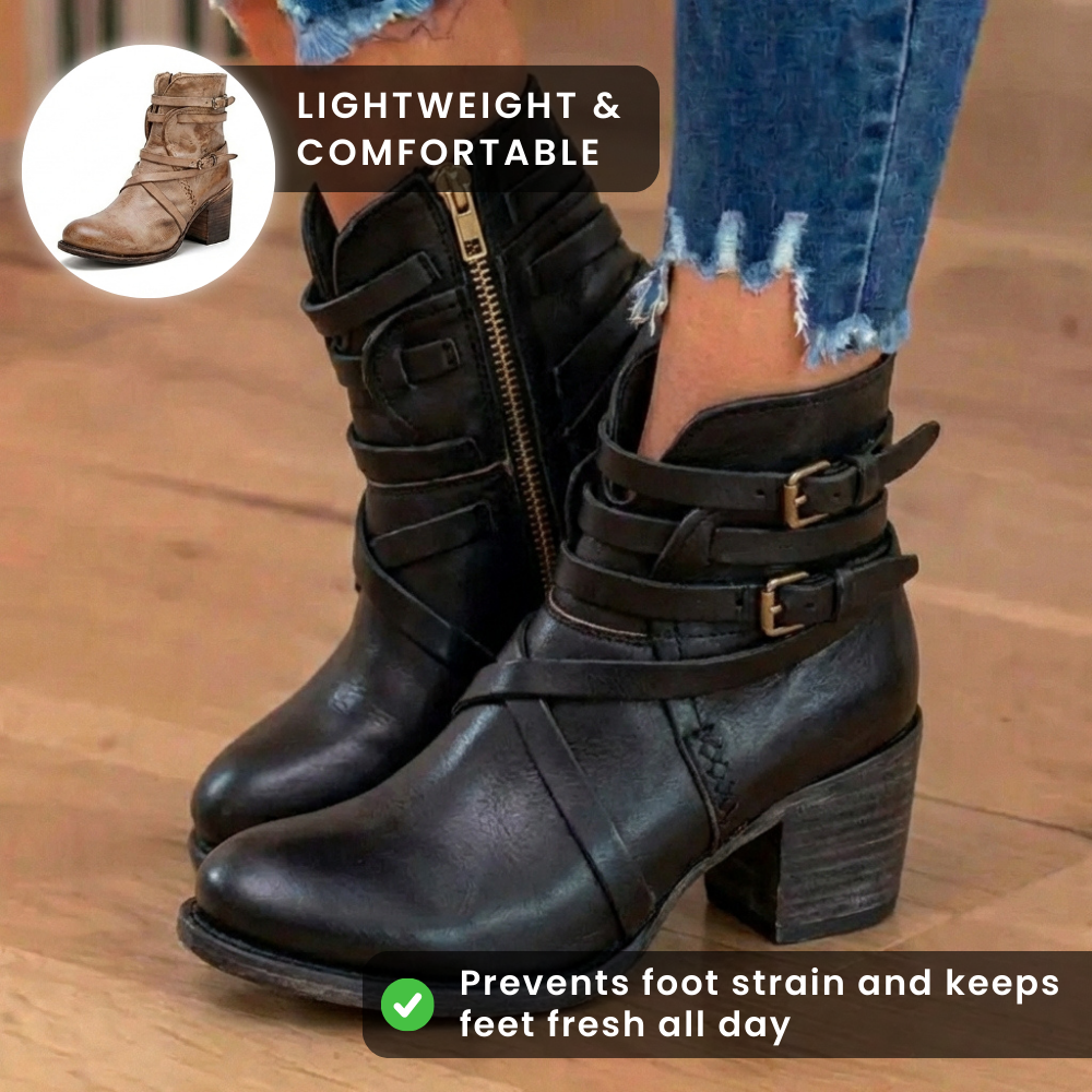 Chaussures Orthopédiques d'Inspiration Vintage