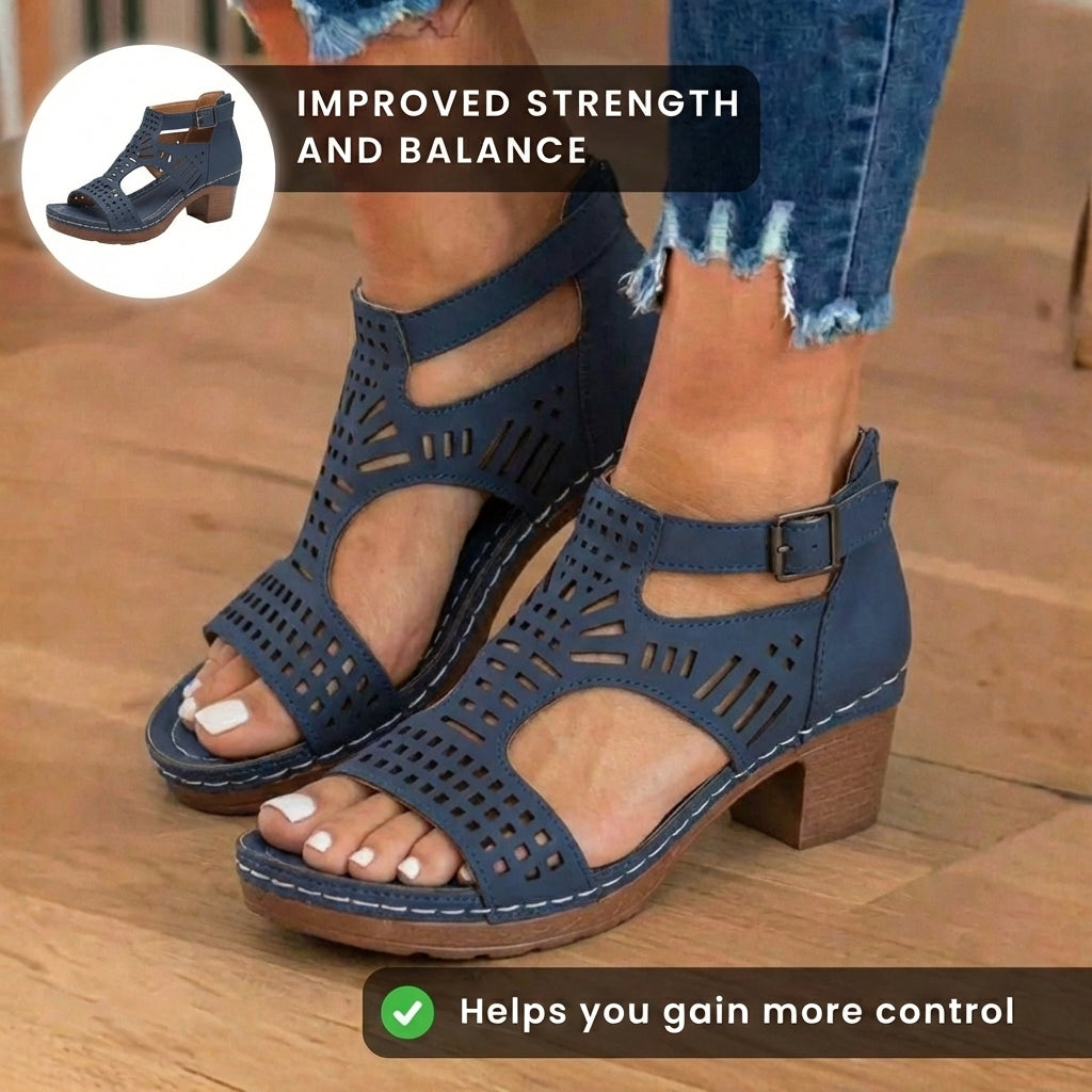 Chaussures Orthopédiques d'Inspiration Vintage