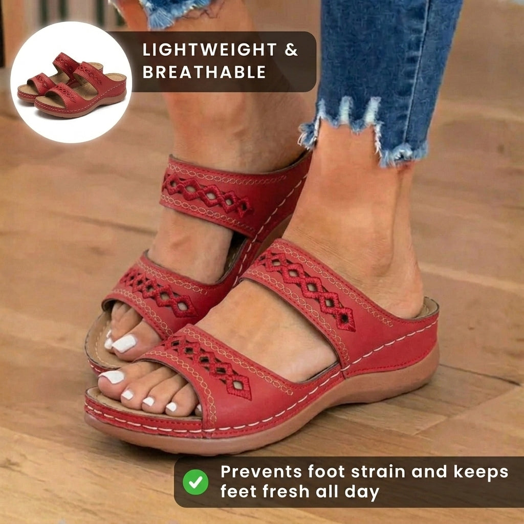 Chaussures Orthopédiques d'Inspiration Vintage