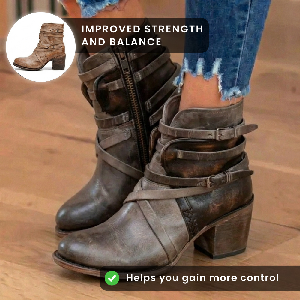 Chaussures Orthopédiques d'Inspiration Vintage