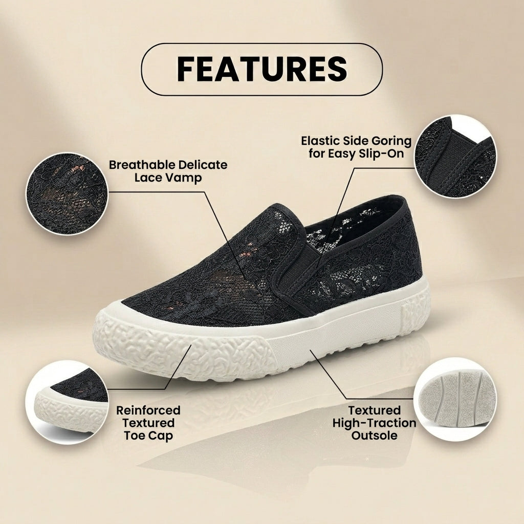 Chaussures Orthopédiques Gracieuses au Look Moderne