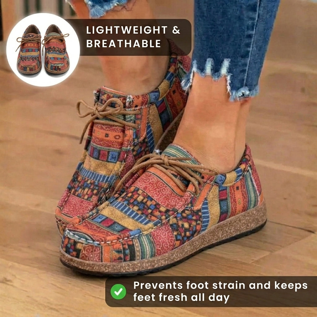 Chaussures Orthopédiques d'Inspiration Vintage
