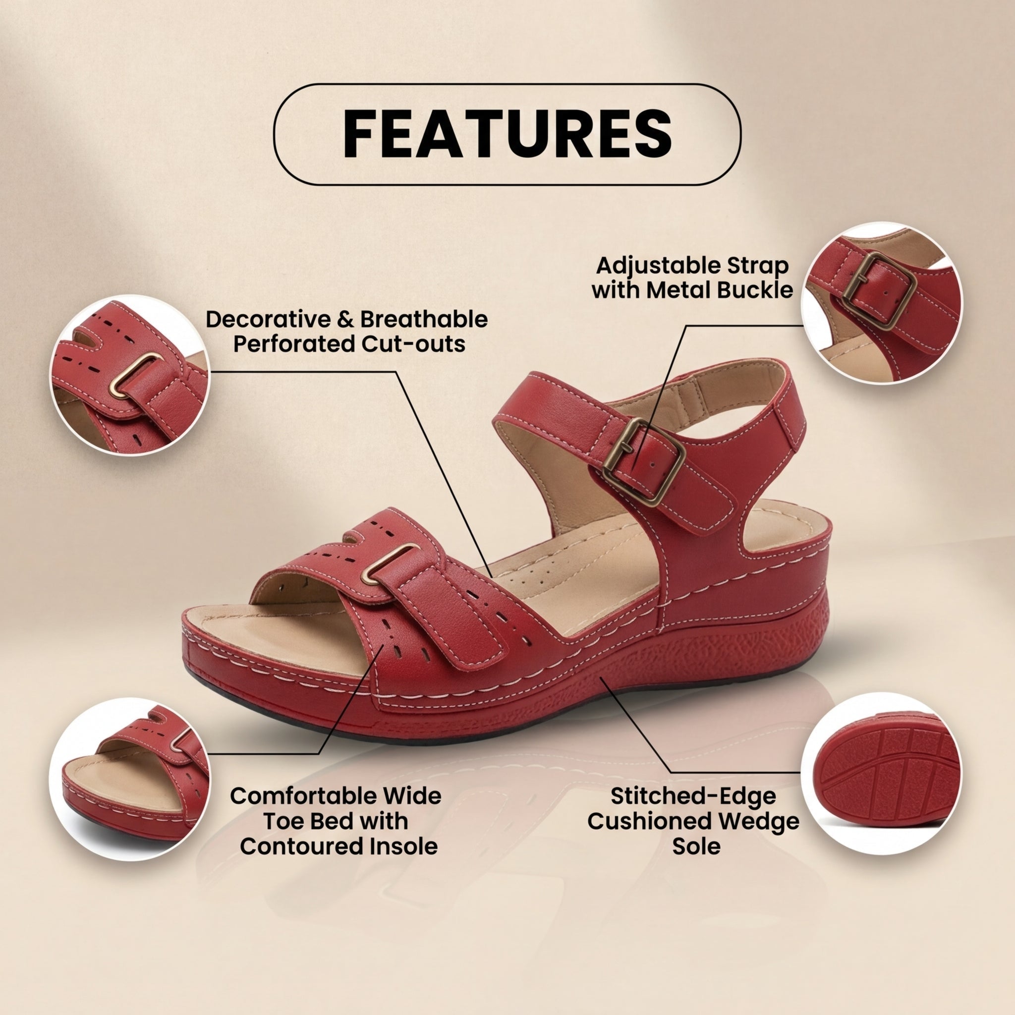 Chaussures Orthopédiques Confortables pour Tous les Jours