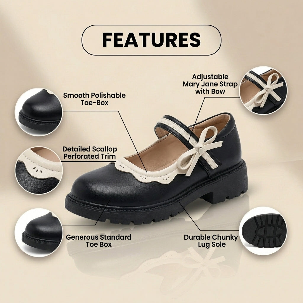 Chaussures Orthopédiques Gracieuses au Look Moderne