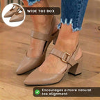 Chaussures Orthopédiques Gracieuses au Look Moderne