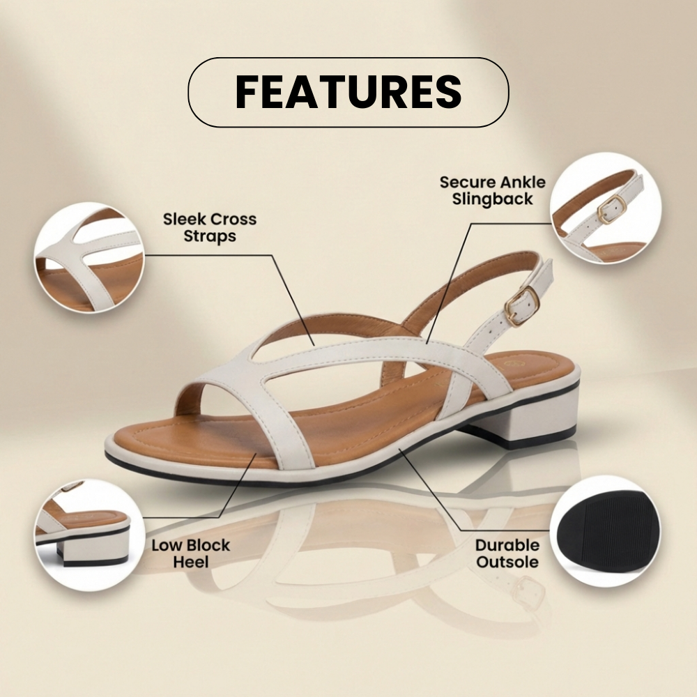 Chaussures Orthopédiques Gracieuses au Look Moderne