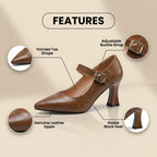 Chaussures Orthopédiques Gracieuses au Look Moderne