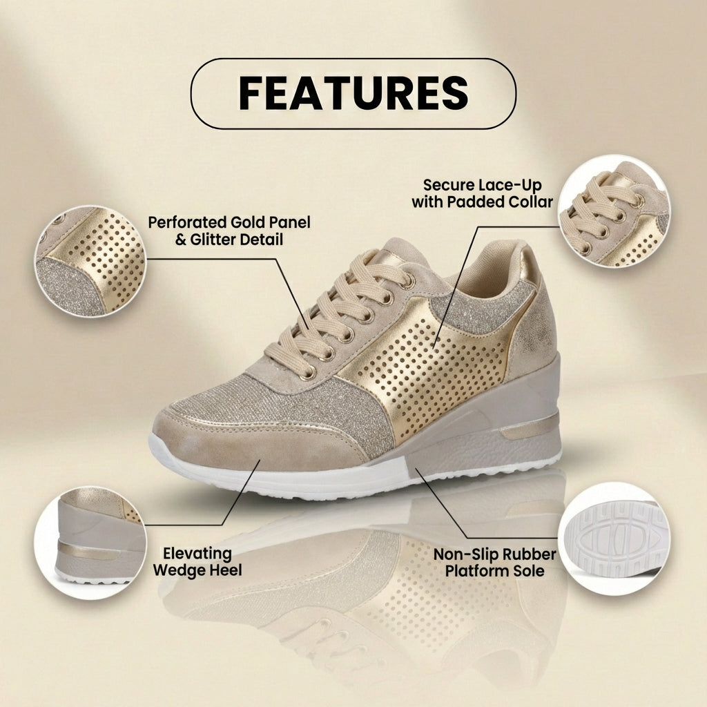 Chaussures Orthopédiques Gracieuses au Look Moderne