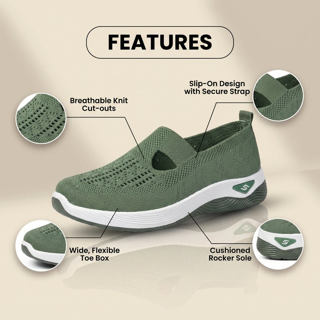 Chaussures Orthopédiques Confortables pour Tous les Jours