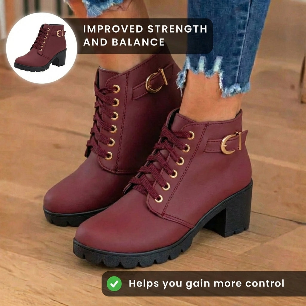Chaussures Orthopédiques d'Inspiration Vintage