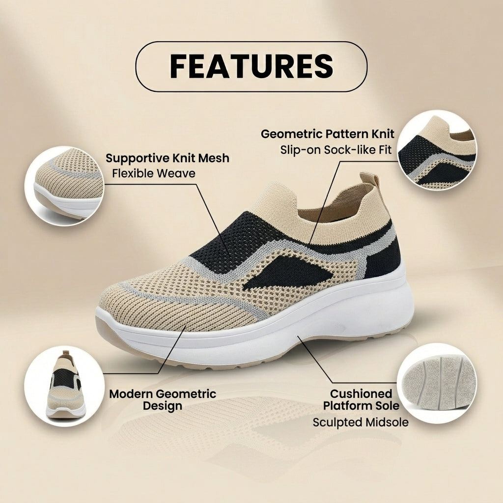 Baskets Orthopédiques Confortables pour Tous les Jours