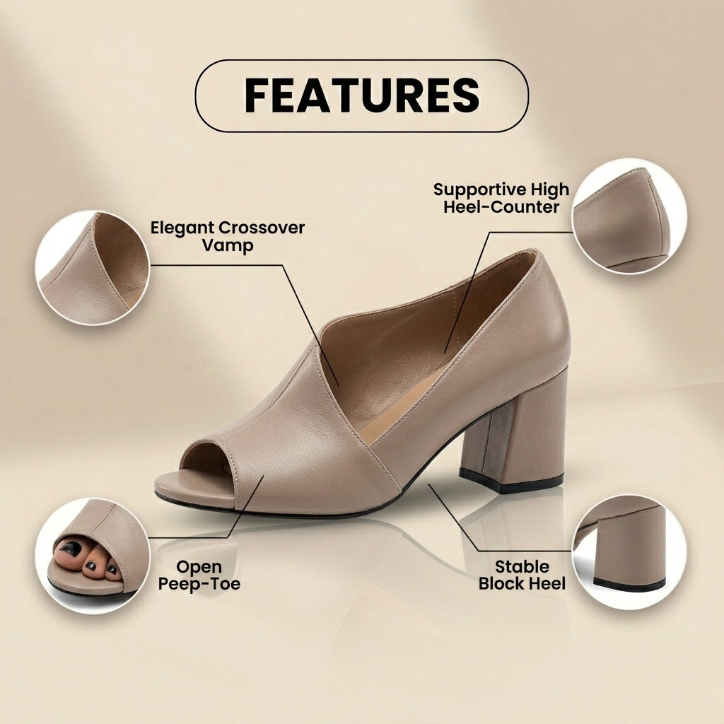 Chaussures Orthopédiques Gracieuses au Look Moderne