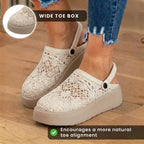 Chaussures Orthopédiques Gracieuses au Look Moderne